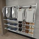 Kit Para Closet Com 19 Peças Regulável 200x200 Cm Tonalidade