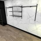 Kit Para Closet Com 19 Peças Regulável 300x100 Cm Tonalidade