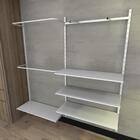 Kit Para Closet Com 20 Peças Regulável 200x200 Cm Tonalidade