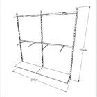 Kit Para Closet Com 21 Peças Regulável 200x200 Cm Tonalidade