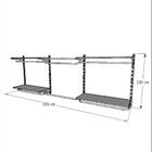 Kit Para Closet Com 22 Peças Regulável 300x100 Cm Tonalidade