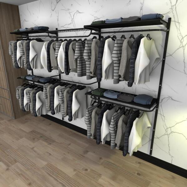 Kit Para Closet Com 22 Peças Regulável 300x200 Cm Tonalidade