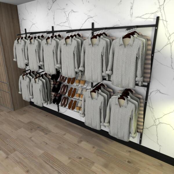 Kit Para Closet Com 22 Peças Regulável 300x200 Cm Tonalidade