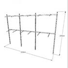 Kit Para Closet Com 22 Peças Regulável 300x200 Cm Tonalidade