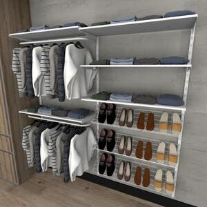 Kit Closet Rex Hocker (schwarz) – Höhenverstellbarer Barhocker Mit Gasdruckfeder, Retro-Design