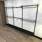 Kit Para Closet Com 23 Peças Regulável 300x200 Cm Tonalidade