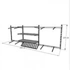 Kit Para Closet Com 25 Peças Regulável 300x100 Cm Tonalidade