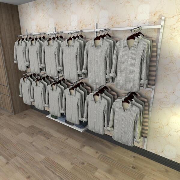 Kit Para Closet Com 25 Peças Regulável 300x200 Cm Tonalidade