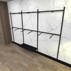 Kit Para Closet Com 25 Peças Regulável 300x200 Cm Tonalidade