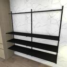 Kit Para Closet Com 27 Peças Regulável 200x200 Cm Tonalidade