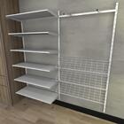 Kit Para Closet Com 27 Peças Regulável 200x200 Cm Tonalidade