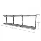 Kit Para Closet Com 28 Peças Regulável 300x100 Cm Tonalidade