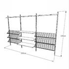 Kit Para Closet Com 28 Peças Regulável 300x200 Cm Tonalidade