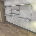 Kit Para Closet Com 32 Peças Regulável 300x200 Cm Tonalidade