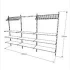 Kit Para Closet Com 36 Peças Regulável 300x200 Cm Tonalidade