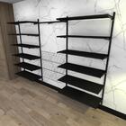 Kit Para Closet Com 46 Peças Regulável 300x200 Cm Tonalidade