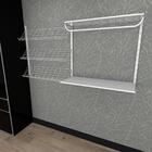 Kit Para Closet Com 4 Peças Regulável 200x100 Cm Tonalidade B