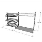 Kit Para Closet Com 4 Peças Regulável 200x100 Cm Tonalidade B