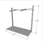 Kit Para Closet Com 5 Peças Regulável 100x100 Cm Tonalidade P