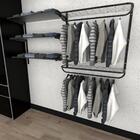 Kit Para Closet Com 5 Peças Regulável 200x100 Cm Tonalidade P