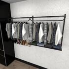 Kit Para Closet Com 5 Peças Regulável 200x100 Cm Tonalidade P