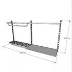 Kit Para Closet Com 6 Peças Regulável 200x100 Cm Tonalidade B