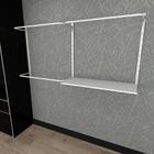 Kit Para Closet Com 6 Peças Regulável 200x100 Cm Tonalidade B