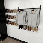 Kit Para Closet Com 6 Peças Regulável 200x100 Cm Tonalidade P
