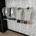 Kit Para Closet Com 7 Peças Regulável 200x100 Cm Tonalidade B