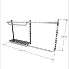 Kit Para Closet Com 7 Peças Regulável 200x100 Cm Tonalidade B