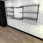 Kit Para Closet Com 7 Peças Regulável 300x100 Cm Tonalidade P