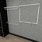 Kit Para Closet Com 8 Peças Regulável 200x100 Cm Tonalidade B