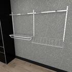 Kit Para Closet Com 8 Peças Regulável 200x100 Cm Tonalidade B