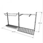 Kit Para Closet Com 8 Peças Regulável 200x100 Cm Tonalidade P