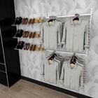 Kit Para Closet Com 9 Peças Regulável 200x100 Cm Tonalidade B