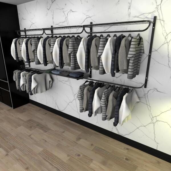 Kit Para Closet Com 9 Peças Regulável 300x100 Cm Tonalidade P