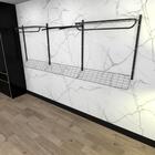 Kit Para Closet Com 9 Peças Regulável 300x100 Cm Tonalidade P