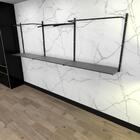 Kit Para Closet Com 9 Peças Regulável 300x100 Cm Tonalidade P