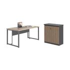 Kit Para Escitório Com Balcao Renata Nogueira Preto