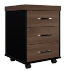 Kit Para Escritório 4 Peças Com Mesa Em L Diretor, Balcão Com