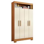 Kit Para Escritório Com 1 Mesa De Canto E Armário Multiuso 4