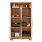 Kit Para Escritório Com 1 Mesa De Canto E Armário Multiuso 4