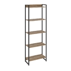 Kit Para Escritório Estante Areta 5 Prateleiras Mesa Industri