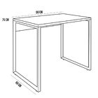 Kit Para Escritório Estante Com Mesa Industrial Soft 90 Cm E