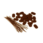 Kit para Fixação Ocultação Plástico 26 peças Marrom