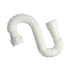 Kit Para Lavabo Sifão Universal Banheiro Flexivel  E Válvula