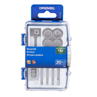 Kit para Madeira 20 acessórios Dremel