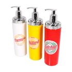 Kit Para Molhos Aço Inox 4 Pecas 300ml Forma 802210