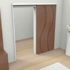 Kit Para Porta De Correr Alumínio Branco Premium Com Batente