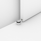 Kit para Porta de Correr Alumínio Escovado 1,50m WF